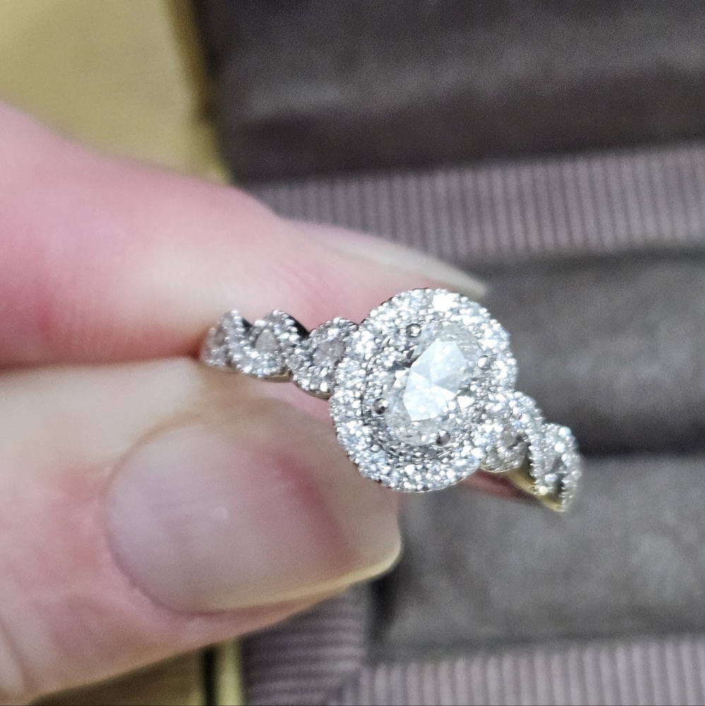 Neil Lane Halo Engagement Ring